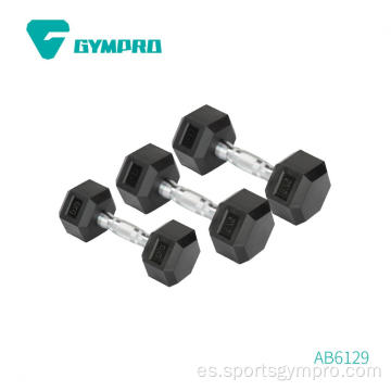 Gimnasio personalizado PU Hex Dumbbell Factory Outlet